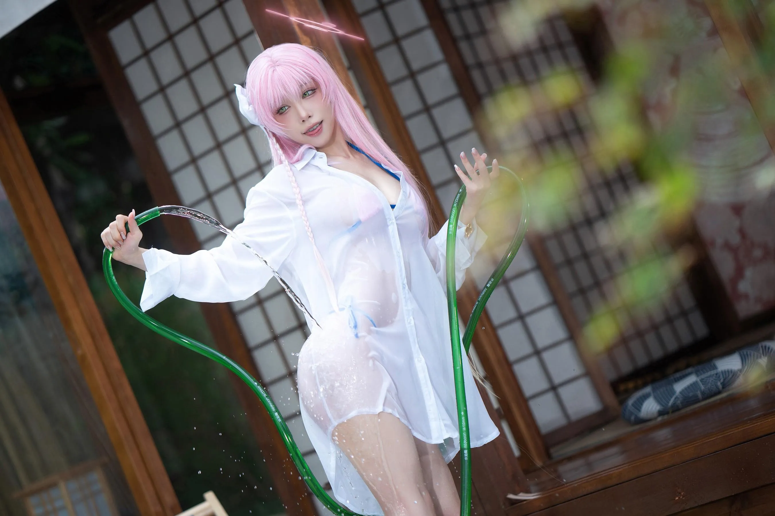水淼aqua – NO.156 Fantia 2023年10月套图2套-20231025浦和❣️一緒涼？ [40P]插图8
